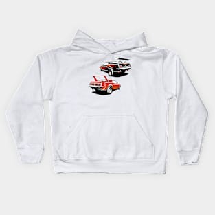 Winged Mustangs Kids Hoodie